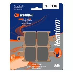 TECNIUM Street Performance Sintered Metal Brake pads MF338 Kawasaki GTR / ZX-6R / Z / ZZR 600-1400cc 06-22