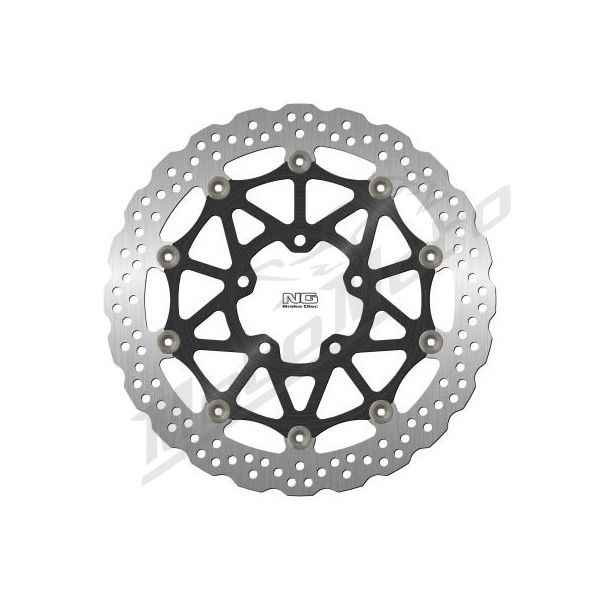 NG Priekinis plaukiojantis stabdžių diskas 330X80,5X5mm Kawasaki Ninja 1000cc 15-21