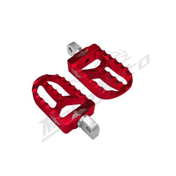 HEINZ BIKES MX V2 Front/Rear Foot Pegs Harley Davidson FLD / FLS / FXD / FXDF / XL / XLH / FXSTD / FXDL 883/1800 90-22