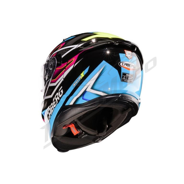 Helmet Caberg Avalon X Brama Black/Blue/Fluorescent Yellow