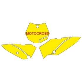 BLACKBIRD Plokštelės lipdukai KTM SX65 2009-2015