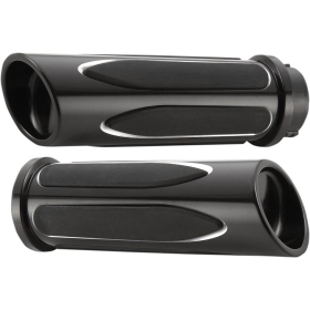 ARLEN NESS Deep Cut Comfort Series Grips Harley Davidson FLDE / FLFB / FLFBS / FLH / FLHC / FLHCS 1584-1923cc 08-24