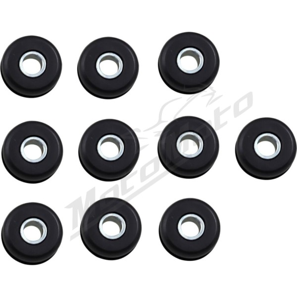 DRAG SPECIALTIES Kuro bako įvorės 10vnt. Harley Davidson FLST / FLSTC / FLSTF / FLSTN 1340cc 85-99