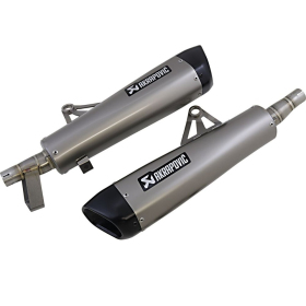 AKRAPOVIC Slip-On Line Muffler Titanium Triumph Bonneville 900-1200 16-20