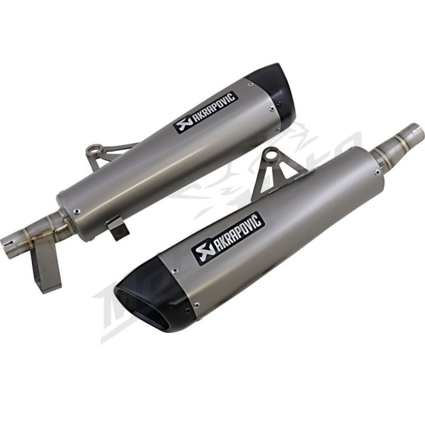 AKRAPOVIC Slip-On Line Muffler Titanium Triumph Bonneville 900-1200 16-20