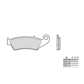 BREMBO Street Sintered Metal stabdžių trinkelės APRILIA / BETA / GAS GAS / HONDA / KAWASAKI / SUZUKI / YAMAHA 125-650cc 79-25