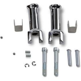 DRAG SPECIALTIES Passenger Footpeg Mount Kits Harley Davidson FLDE / FLFB / FLFBS 1750-1923cc 18-24