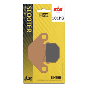 SBS MS Scooter Maxi 101MS Sintered Brake Pads Aeon / Aprilia / Benelli / CPI / Hyosung / Italjet / Keeway / PGO / Piaggio / Rieju / Suzuki / TGB 50-350cc 89-18