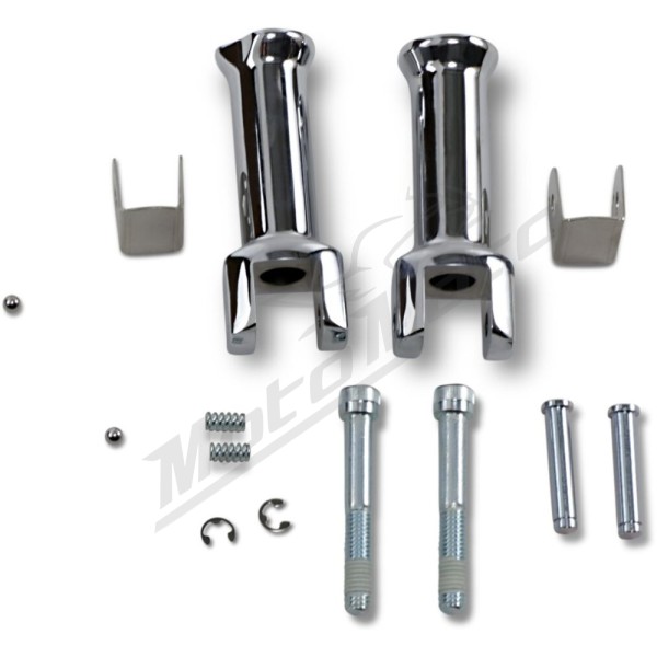 DRAG SPECIALTIES Passenger Footpeg Mount Kits Harley Davidson FLDE / FLFB / FLFBS 1750-1923cc 18-24