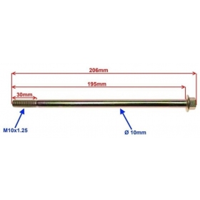 Stud M10x1,25 (length 195mm)