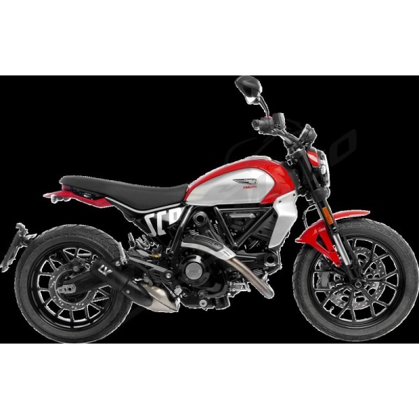 LEOVINCE LV-10 Slip-On Muffler DUCATI SCRAMBLER 803 23-24