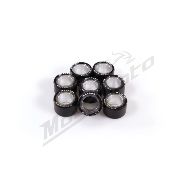Variator Roller Set 12,5 g MALOSSI HTRoll Piaggio / Vespa / Aprilia / Gilera / Derbi 125-200cc 94->