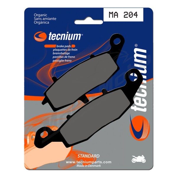 TECNIUM Street Organic Brake pads MA204 Suzuki / Kawasaki 650/1700 89-24