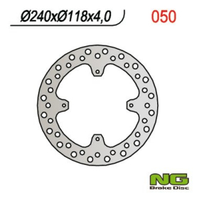 NG BRAKES Front Fixed Brake Disc 240mm Aprilia / Honda 50-650cc 84-20