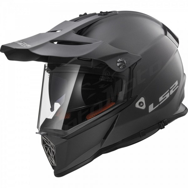 Krosinis šalmas LS2 MX436 PIONEER Mat Juodas - MotoMoto
