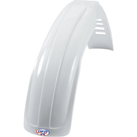 UFO Vintage Large Universal Front Fender White
