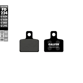 GALFER Semi-Metallic Brake Pads Gas Gas / Husqvarna MC / CR 50-65 06-12