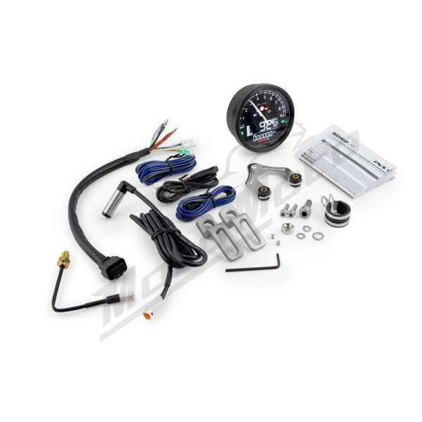 KOSO NORTH AMERICA D80-HD TNT-05 Speedometer/Rev counter with ABE