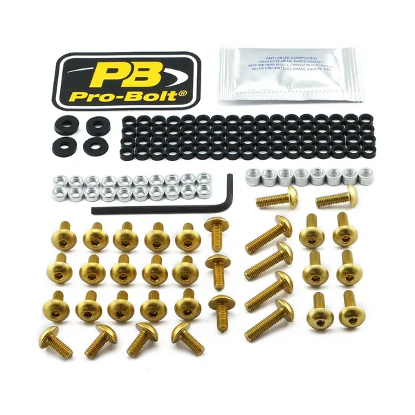 PRO BOLT Aluminium Fairing Bolt Kit for BMW R 1200cc 13-16