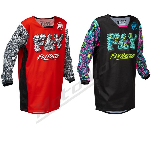 FLY RACING Kinetic Mutant Youth Jersey