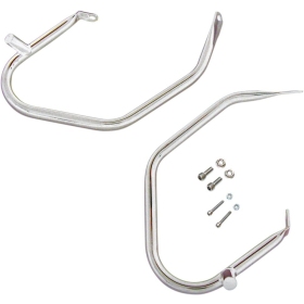 DRAG SPECIALTIES Low-Profile Saddlebag Guards Harley Davidson FLHR / FLHRC / FLHT / FLHTC / FLHTCU 1584-1690cc 09-13