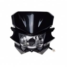 Universal black headlight 275MM