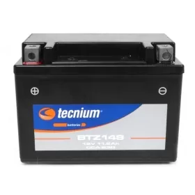 TECNIUM Battery Maintenance Free Factory Activated - BTZ14S 12V 11.2Ah