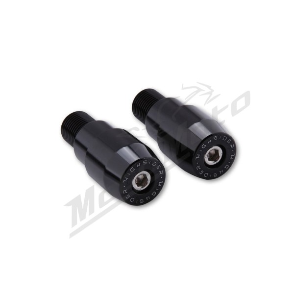 HIGHSIDER Bar End Weights M16x1.5 Kawasaki / Yamaha 125-1000cc 92-24