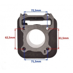 Cylinder MaxTuned PIAGGIO / GILERA AC 125cc / Ø55 4T