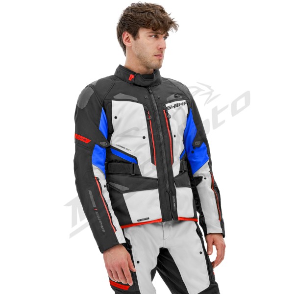 Shima DUNE MEN Textile Jacket Black/White/Blue