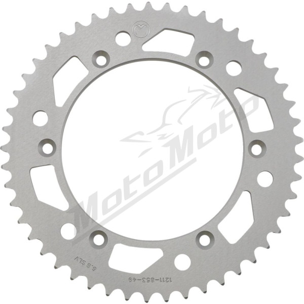 MOOSE OFFROAD HARD-PARTS Rear Aluminum Sprocket 49T Kreidler / Yamaha 125-600cc 74-06