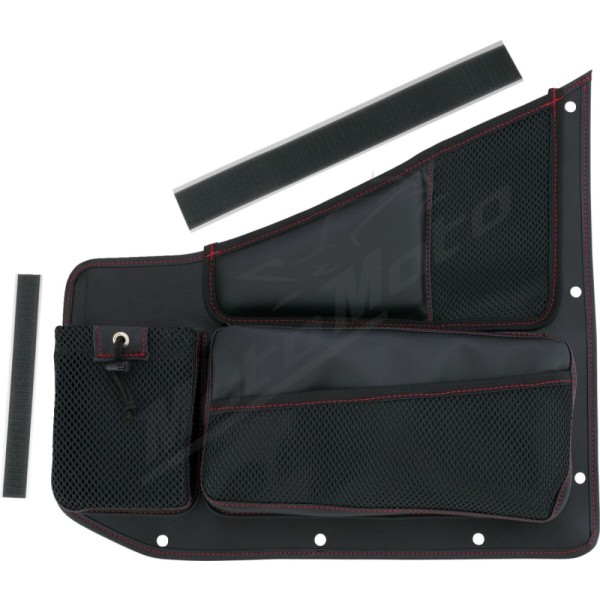 SHOW CHROME Console Organizer Black/Red POLARIS SLINGSHOT 2000-2400 15-23