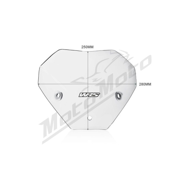 WRS SPORT Priekinis stiklas Skaidrus BMW S1000R ABS 22-24