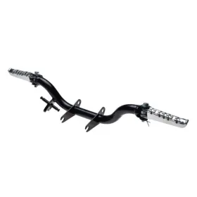 Driver's footrest frame with legs Simson S51