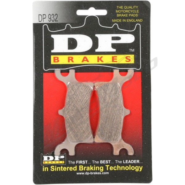DP BRAKES ATV/UTV Sintered Metal Brake Pads Polaris ATP / Magnum / Predator / Scrambler / Sportsman / Trail / Xpedition 250-800cc 02-11