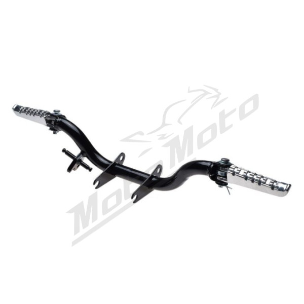 Driver's footrest frame with legs Simson S51