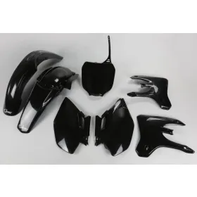 UFO Plastic kit black Yamaha YZ 250-450F 03-05