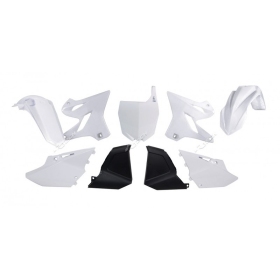 RACETECH Plastikų komplektas Yamaha YZ 125/250cc 02-14 Balta