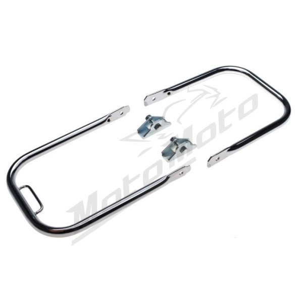Rear storage box holder chrome Simson S51