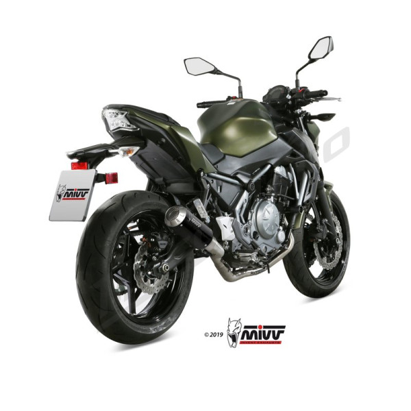 MIVV MK3 Full Exhaust System Kawasaki Ninja 650 17-23