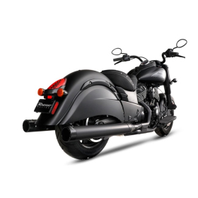 RINEHART RACING 500-0563 4 Muffler Slip-On DBX40 Duals for INDIAN CHALLENGER / CHIEFTAIN / PURSUIT / ROADMASTER / SPRINGFIELD 1770-1901cc 14-26