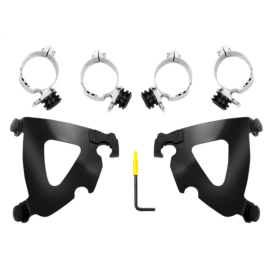 MEMPHIS SHADES HD Road Warrior Trigger-Lock Mount Kit Harley Davidson FXLR 1750 18-20