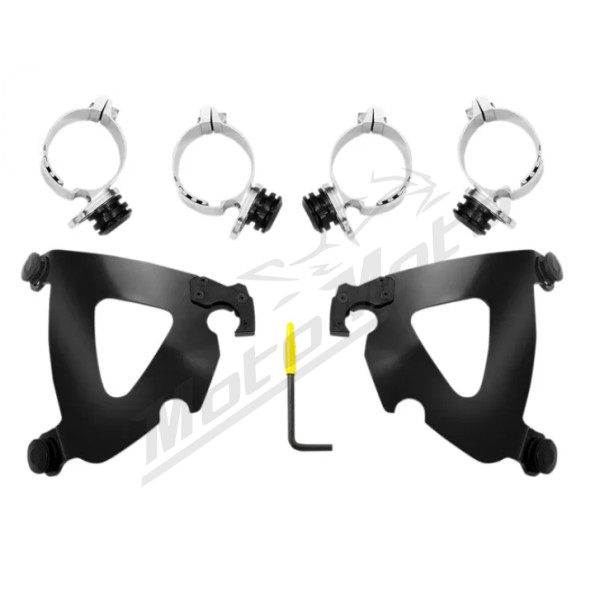 MEMPHIS SHADES HD Road Warrior Trigger-Lock Mount Kit Harley Davidson FXLR 1750 18-20