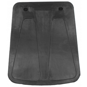 Universal rubber mudguard 125x145mm 1pc