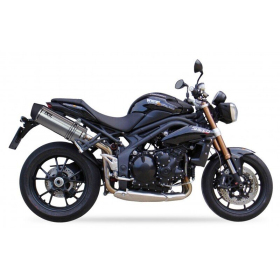 IXIL Hexoval Extrem Aliuminio / nerūdijančio plieno duslintuvas Triumph Speed Triple 1050 11-13