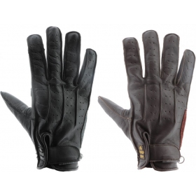 Helstons Oscar Air Perforated Motorcycle Leather Gloves