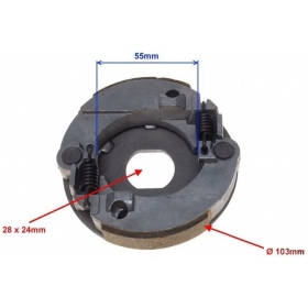 Clutch STANDART MINARELLI 50cc (Until 1998y) Ø105