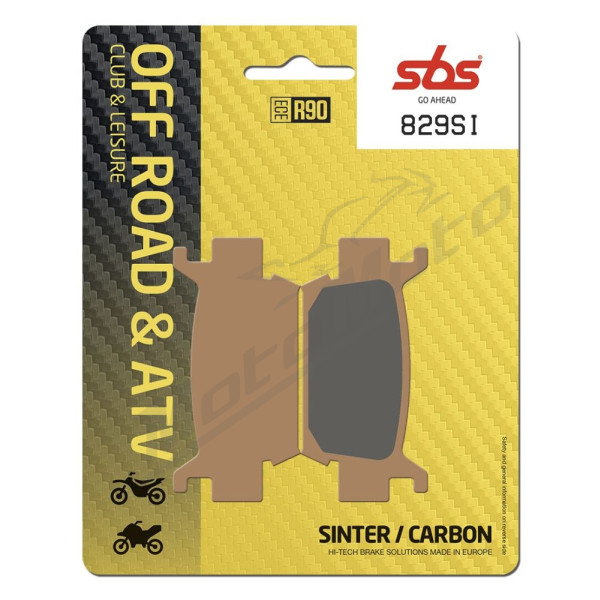 SBS SI Offroad 829SI Sintered Brake Pads Honda TRX 500-700cc 05-15