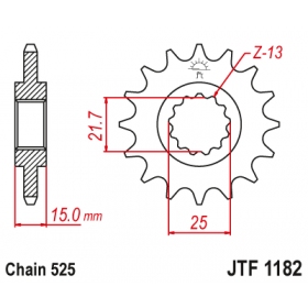 Front sprocket JTF1182