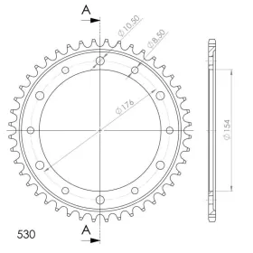 Supersprox / JT Rear sprocket 1340,44